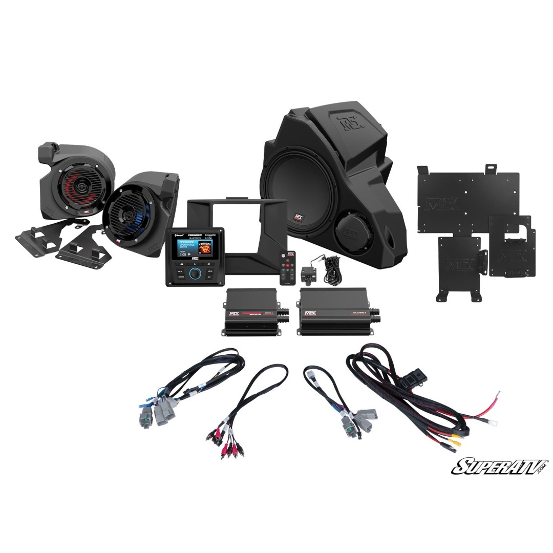 MTX Polaris RZR THUNDER Sound System Grayson Motorsports