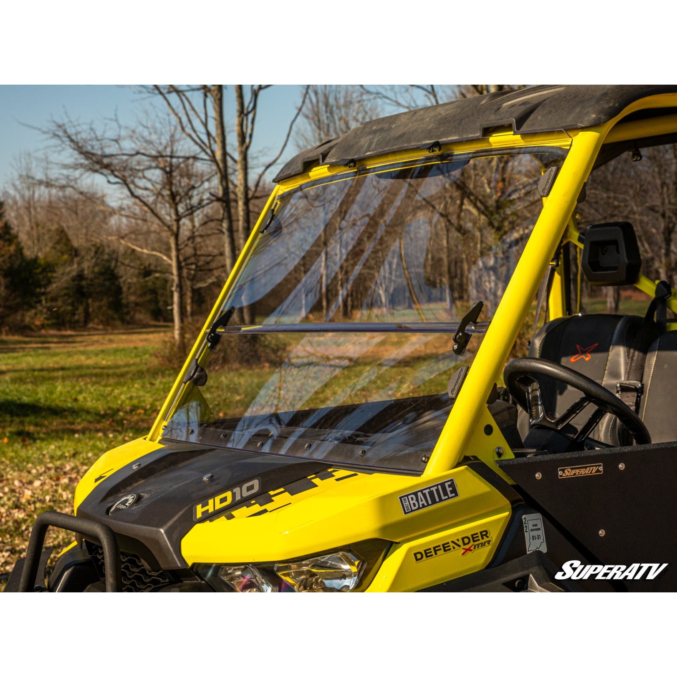 CanAm Defender 3in1 Windshield Grayson Motorsports