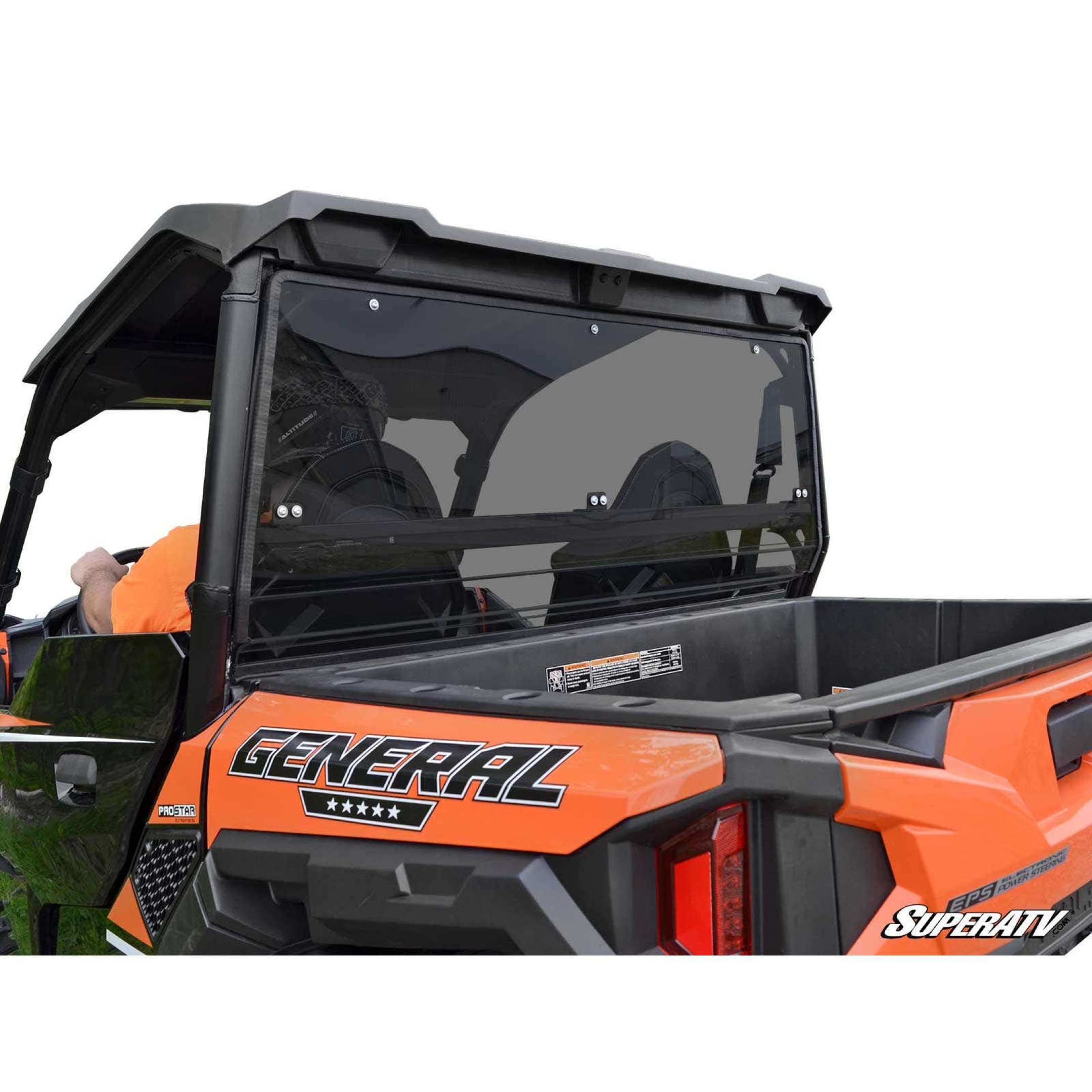 Polaris General Rear Windshield Grayson Motorsports