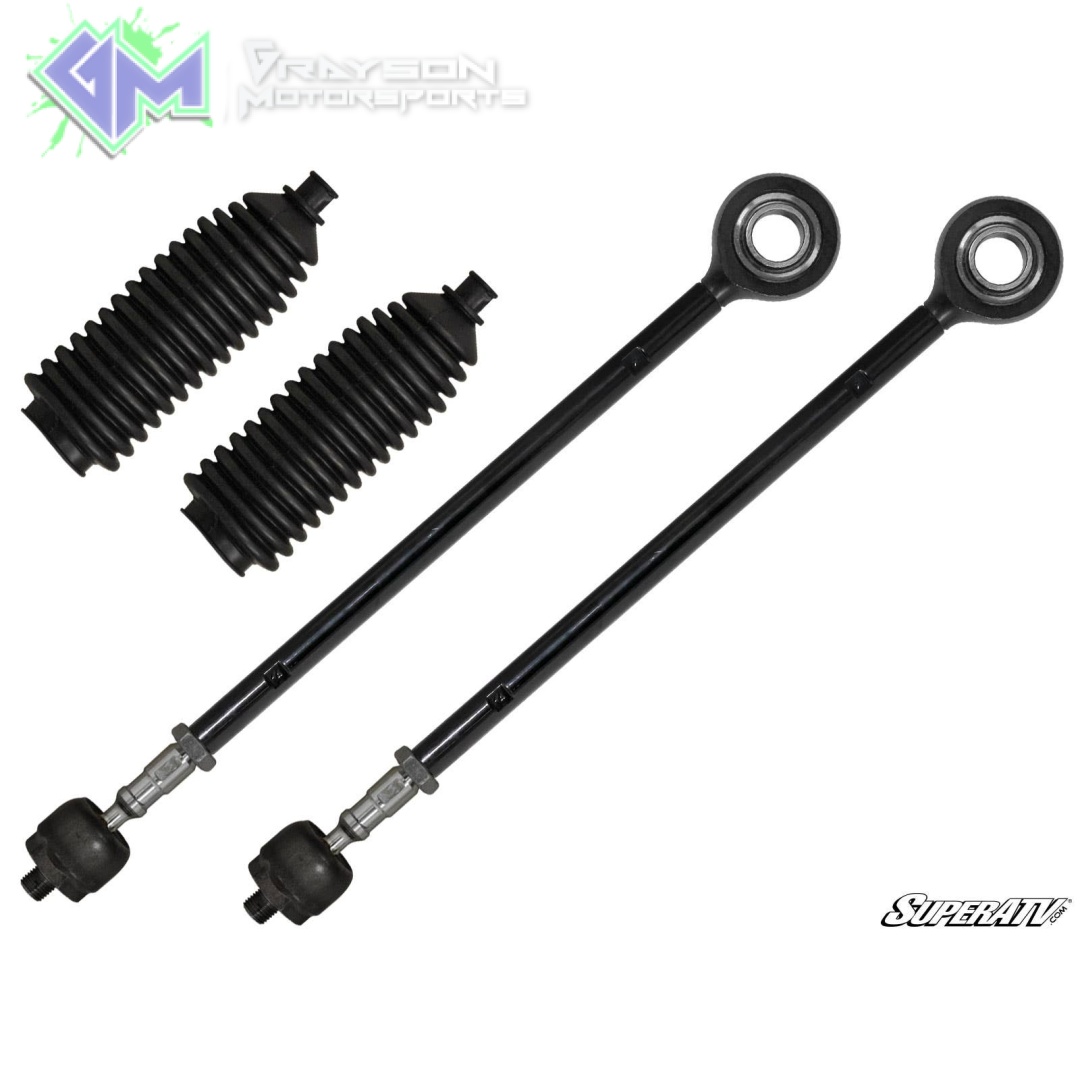 Polaris Ranger XP 1000 Heavy-Duty Tie Rod Kit For SuperATV 2" Offset A-Arms