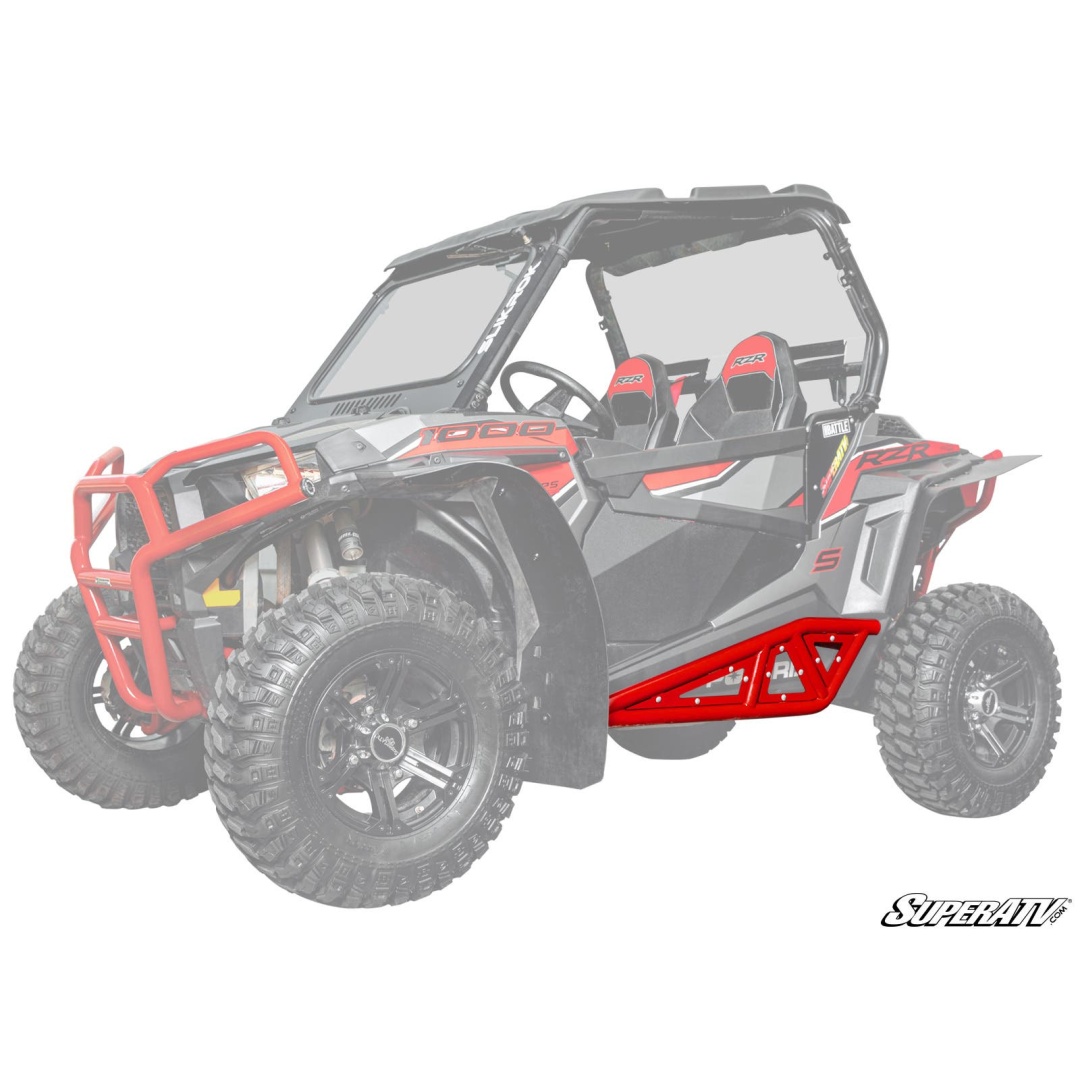Polaris RZR XP Turbo Heavy-Duty Tube Rock Sliders