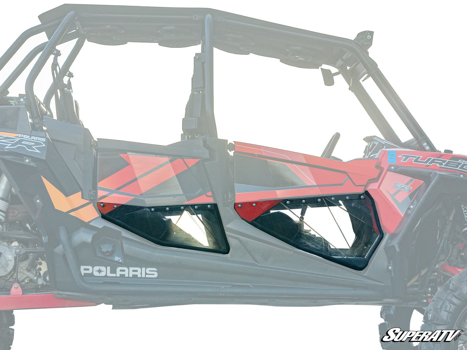 Polaris RZR XP 4 Turbo Clear Lower Doors