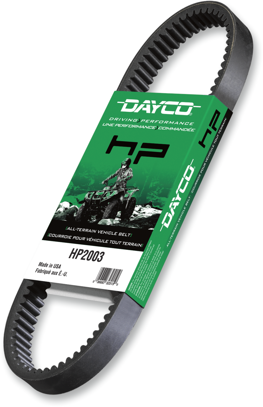 DAYCO PRODUCTS,LLC High Performance Belt