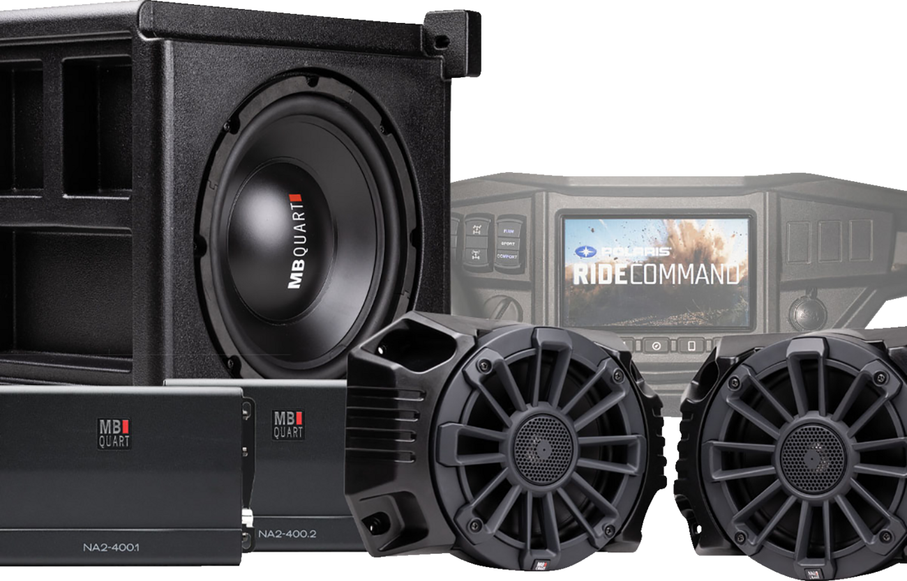 MB QUART Stage 3 Tuned Audio System for Ride Command