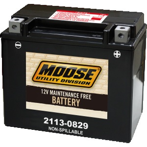 MOOSE UTILITY Factory-Activated AGM Maintenance-Free Battery