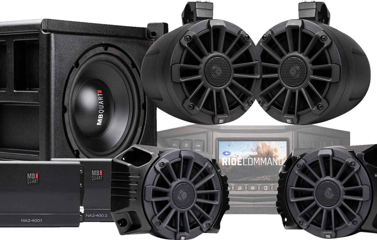 MB QUART Stage 5 Tuned Audio System for Ride Command