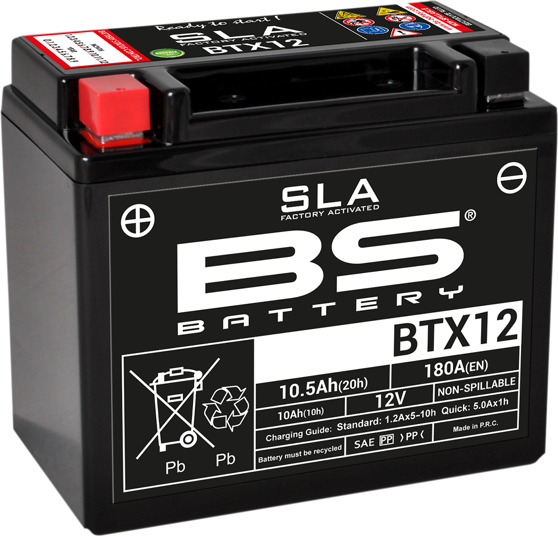 BS BATTERY SLA Factory- Activated AGM Maintenance-Free Battery